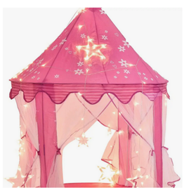 Fun Little Toys Princess Castle Play Tent w/ Star String Lights
