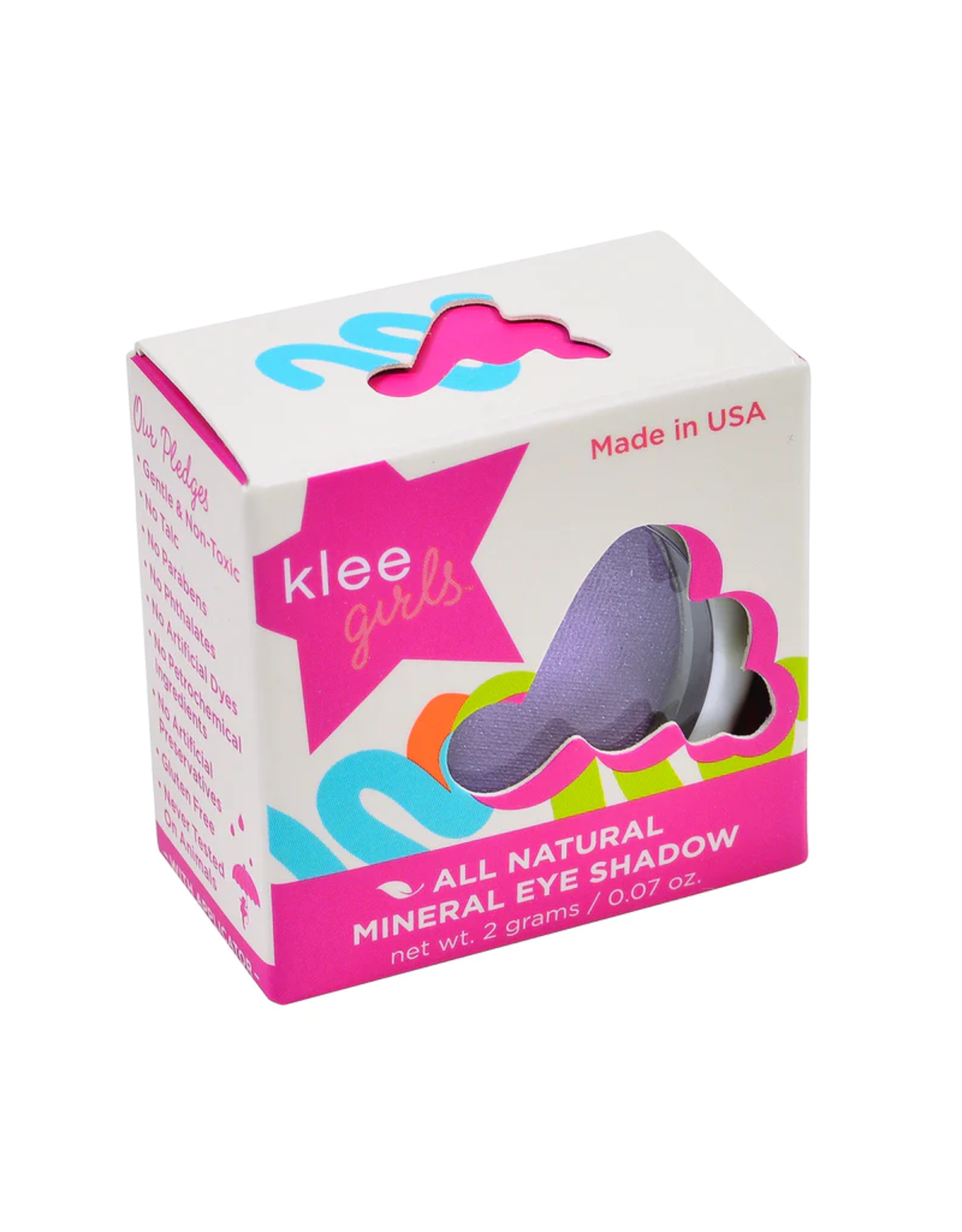 Klee Naturals Girls Mineral Eyeshadow-Sugar Hill Bloom  (purple)
