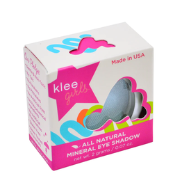 Klee Naturals Girls Mineral Eyeshadow-Key West Splash  (baby blue)