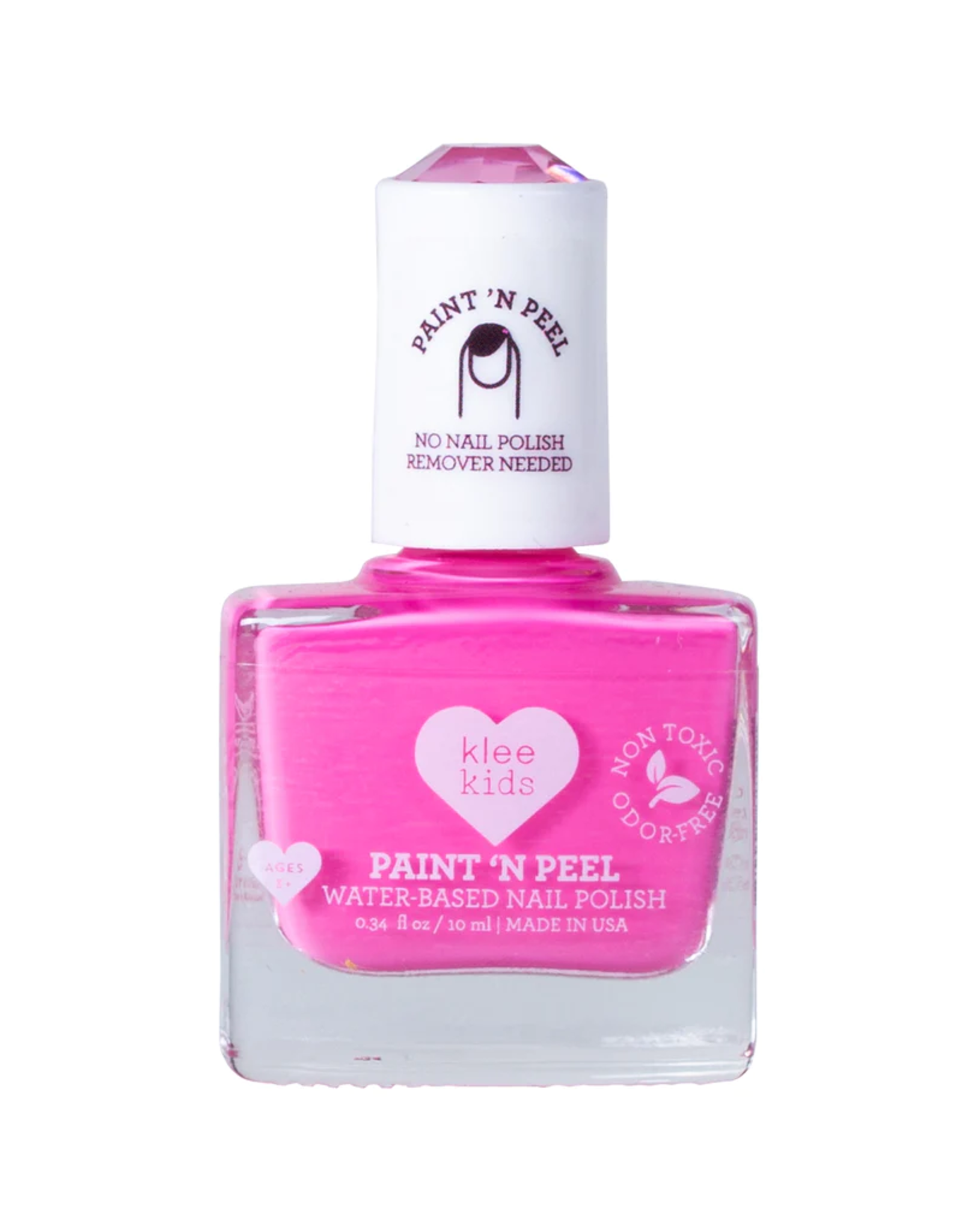 Klee Naturals Kids Water-Based Nail Polish-Austin Pink