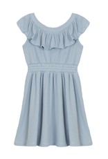 Mabel and Honey Eleanor Ribbed Knit Dress - Blue
