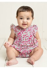 Mabel and Honey Eleanor Floral Rayon Romper