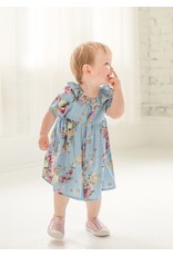 Mabel and Honey Duchess Floral Rayon Dress