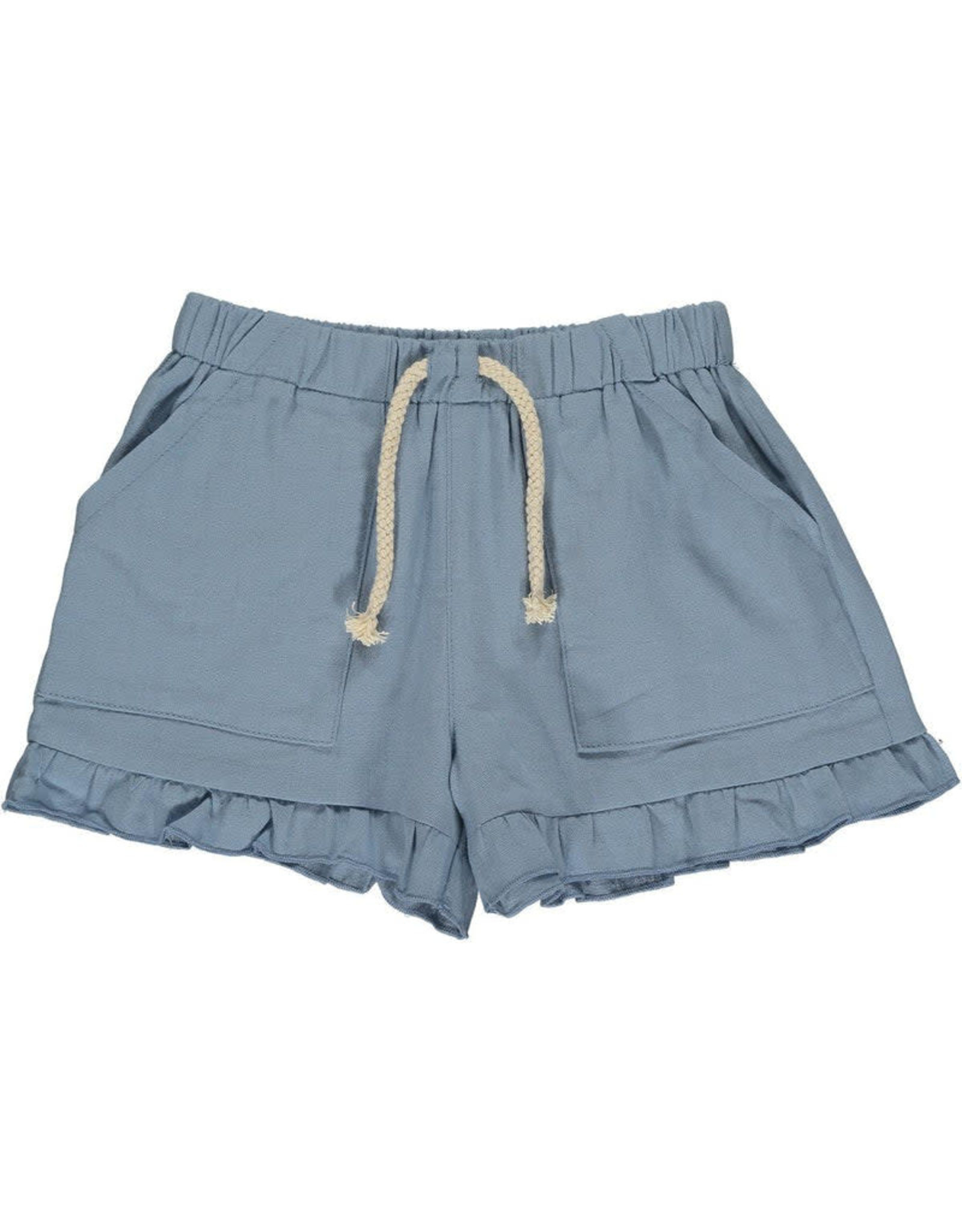 vignette Brynlee Ruffle Shorts - Blue