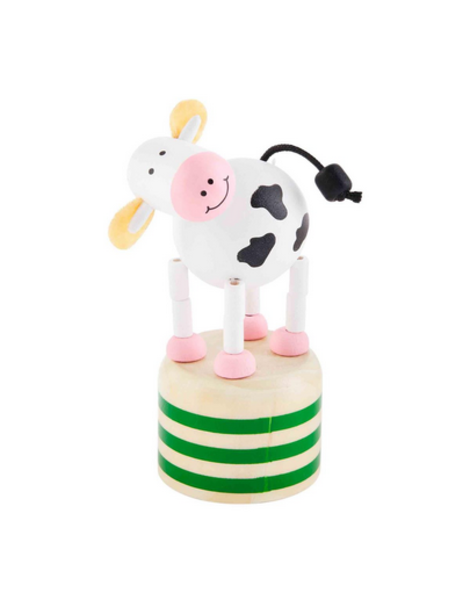 Mudpie Collapsible Wood Toy-Cow