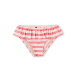 Tea Collection Ruffled Bikini  Bottoms - Swim Stripe