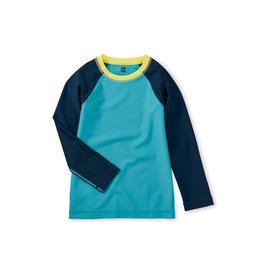 Tea Collection Long Sleeve Rash Guard - Ocean