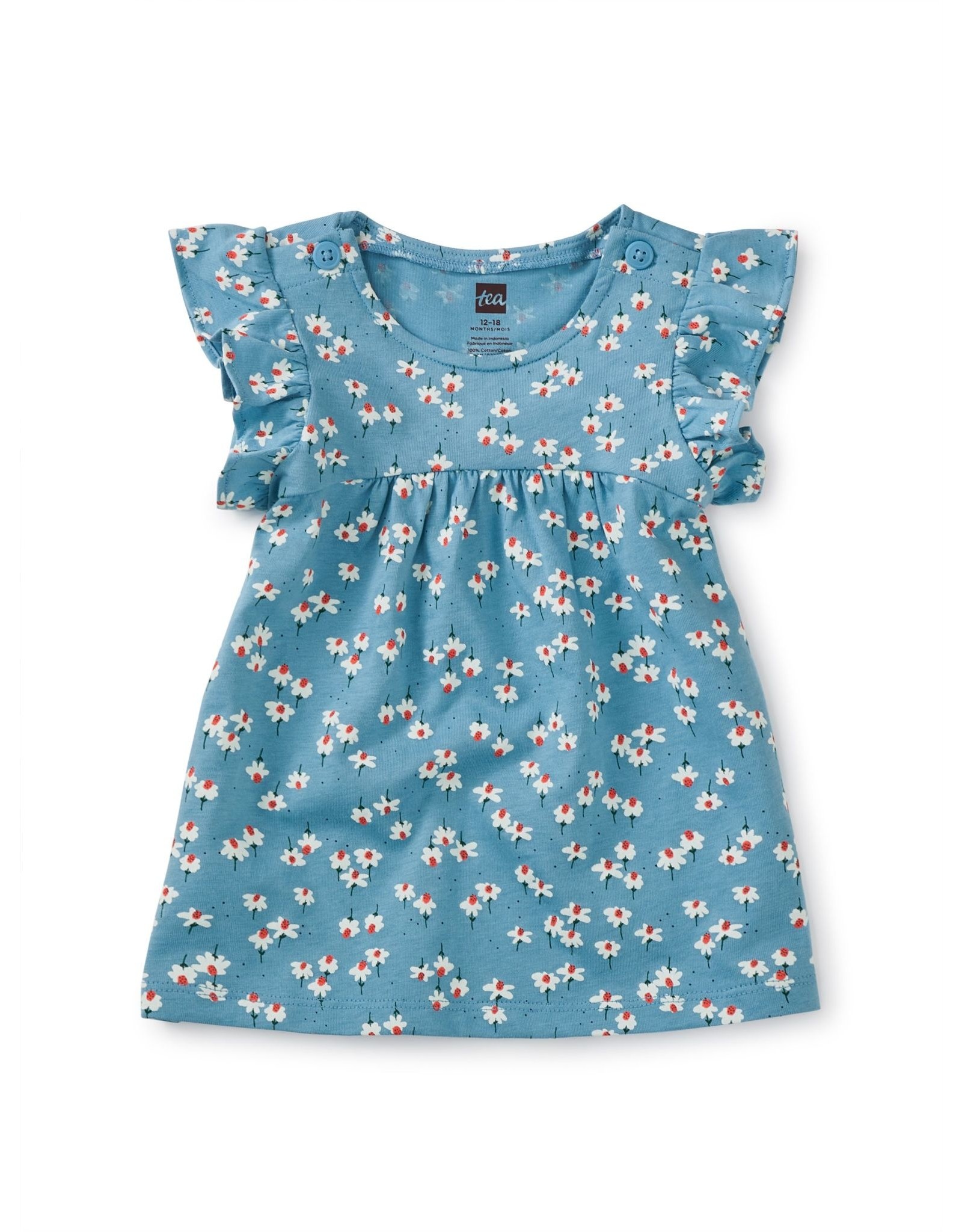 Tea Collection Print Mix Empire Baby Dress~Mexican Hat