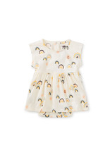 Tea Collection Baby Bodysuit Dress~All Sunshine & Rainbows