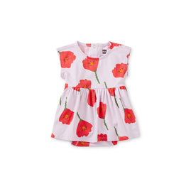 Tea Collection Baby Bodysuit Dress~Flores Napoles