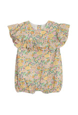 Mabel and Honey Golden Glow Floral Woven Romper