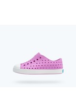 Native  Footwear Jefferson Winterberry Pink/Shell White