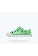 Native  Footwear Jefferson Candy Green/Shell White
