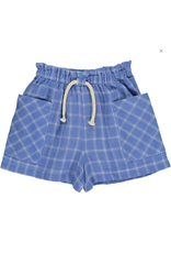 vignette Arwen Shorts-Blue/White Plaid