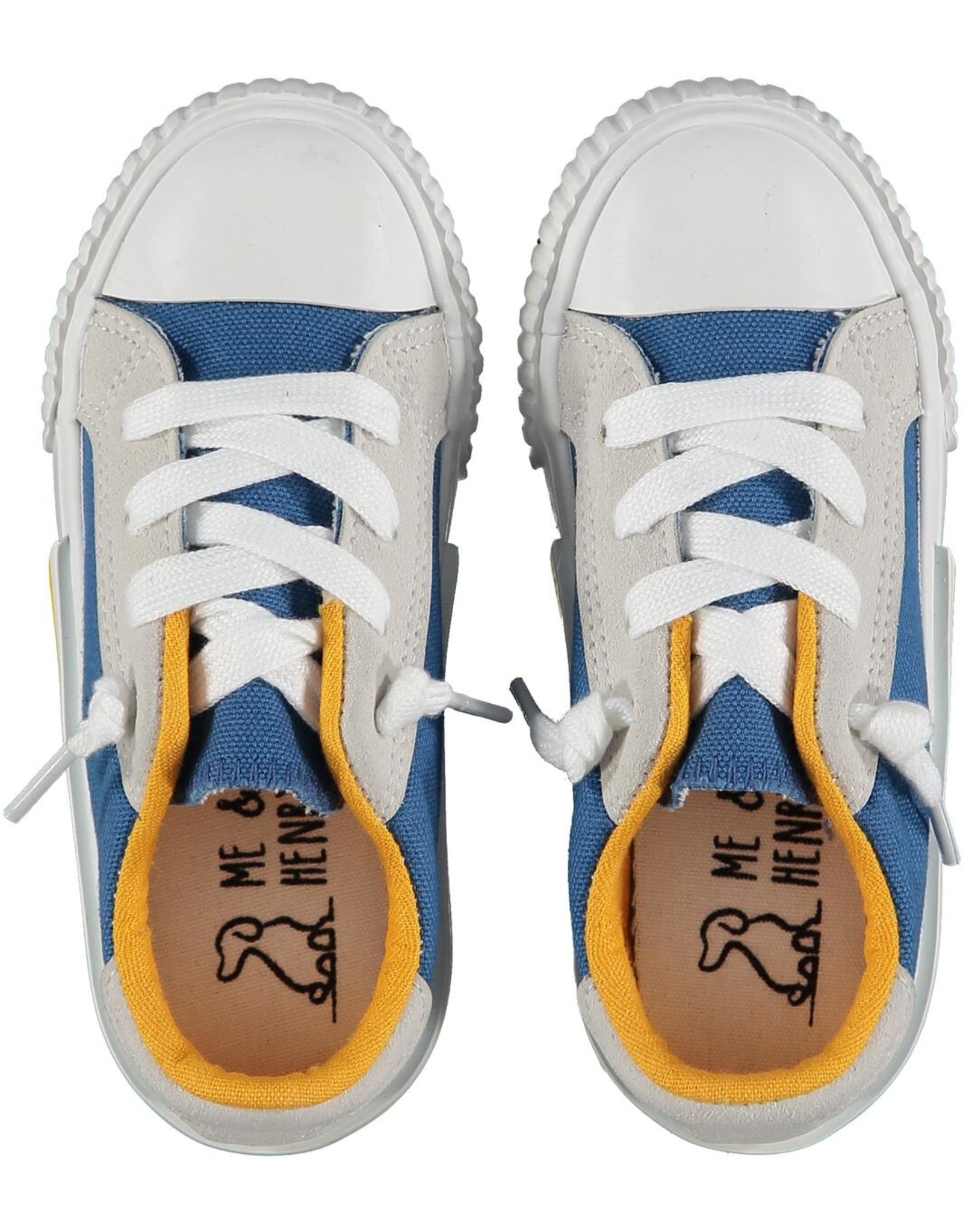 Me & Henry Harbour Canvas Sneakers-Blue Multi