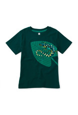 Tea Collection Lizard on a Leaf Graphic Tee