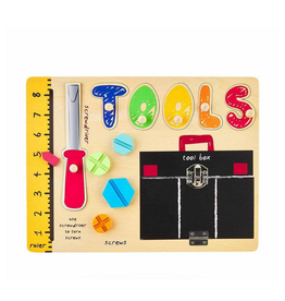 Mudpie Tools Busy Board Wood Puzzle