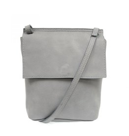 Joy Susan Aimee Front Flap Crossbody-Chambray