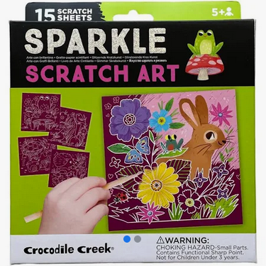 Halloween Sparkle Scratch Art