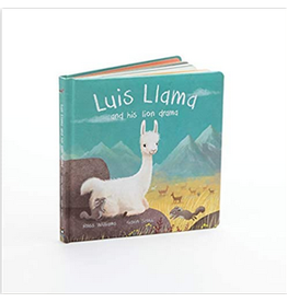 Jellycat Luis Llama and His Lion Drama Book