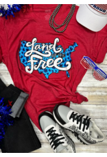 Texas True Threads Land of the Free Tee