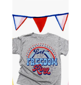 Vazzie Tees Let Freedom Ring Kids Tee