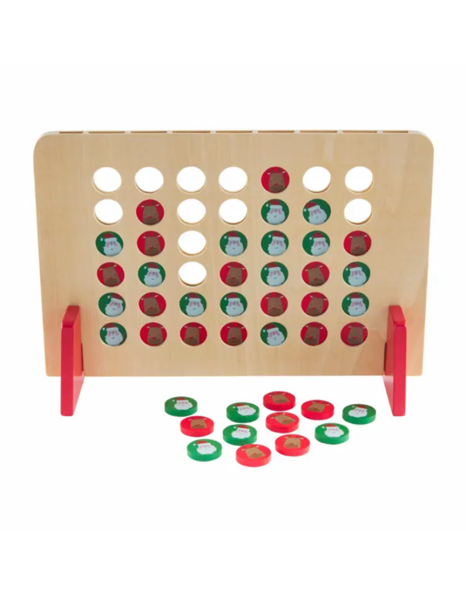 Mudpie Christmas Connect Four Game