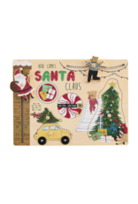 Mudpie Santa Claus Busy Board Puzzle