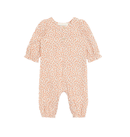 Mabel and Honey Midnight Poppy Crepe Georgette Romper