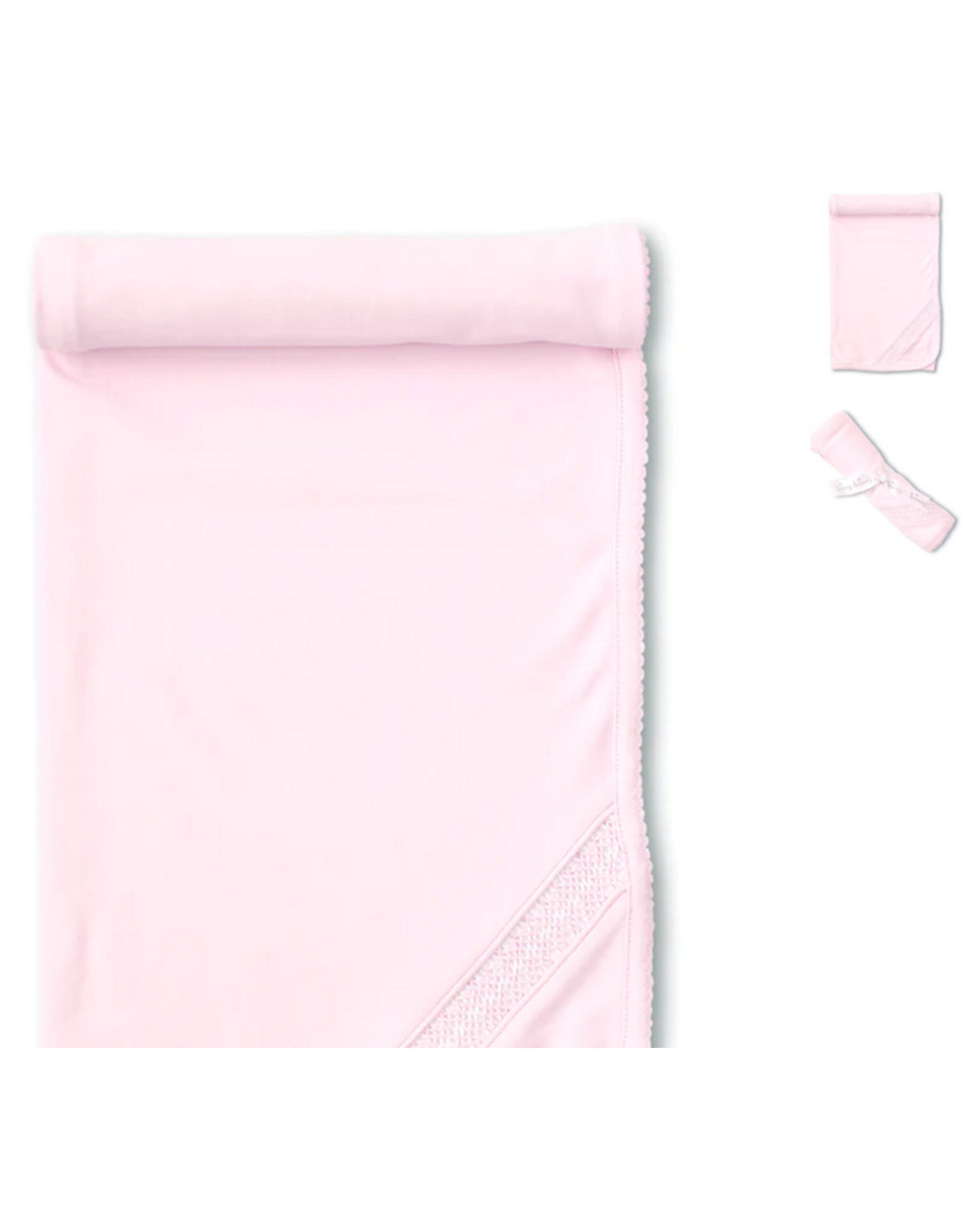 Pink Blanket w/ Hand Smocking