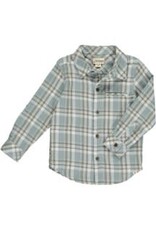 Me & Henry Atwood Woven Shirt-Blue/White Plaid