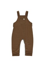 Me & Henry Gleason Jersey Overalls~Heathered Brown