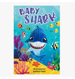 Little Hippo Baby Shark Finger Puppet Book