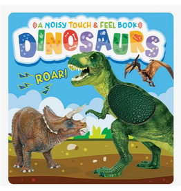 Little Hippo Noisy Touch&Feel Book - Dinosaurs