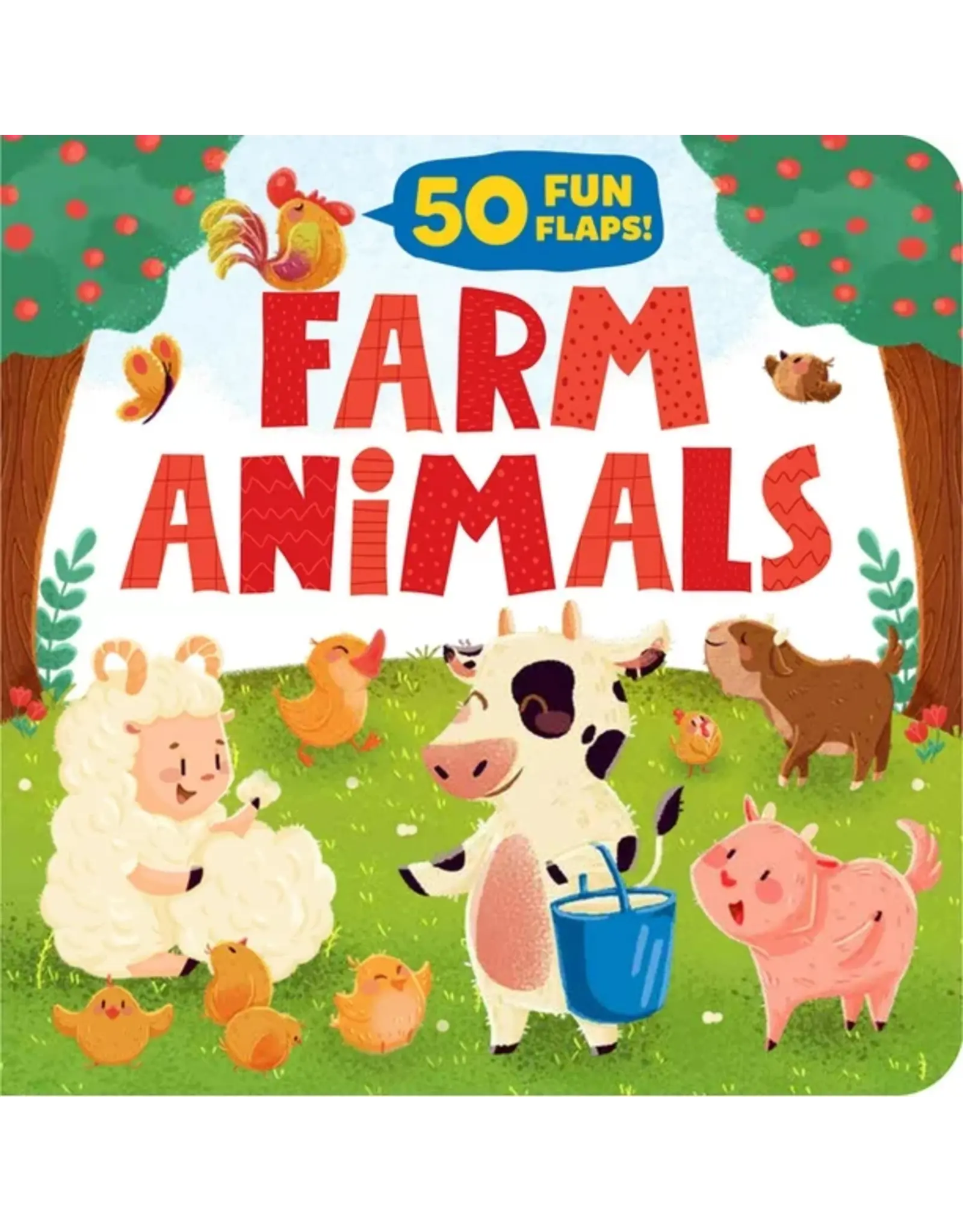Hachette Books Farm Animals w/ 50 Fun Flaps