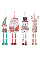 Burton + Burton Jingle Pals Dangle Legs and Bells-Santa