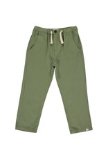 Me & Henry Jay Twill Pants-Olive