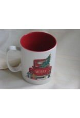 Burton + Burton Merry Red Truck Mugs
