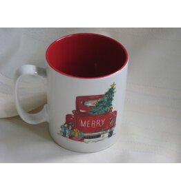 Burton + Burton Merry Red Truck Mugs