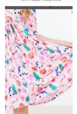 Mila & Rose Sugarplum Fairy Pocket Twirl Dress