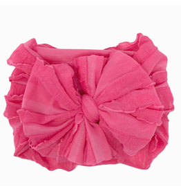 in awe couture Candy Pink Ruffled Headband