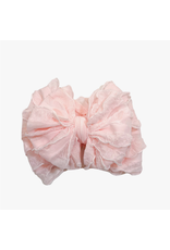 in awe couture Sweet Pink Ruffled Headband