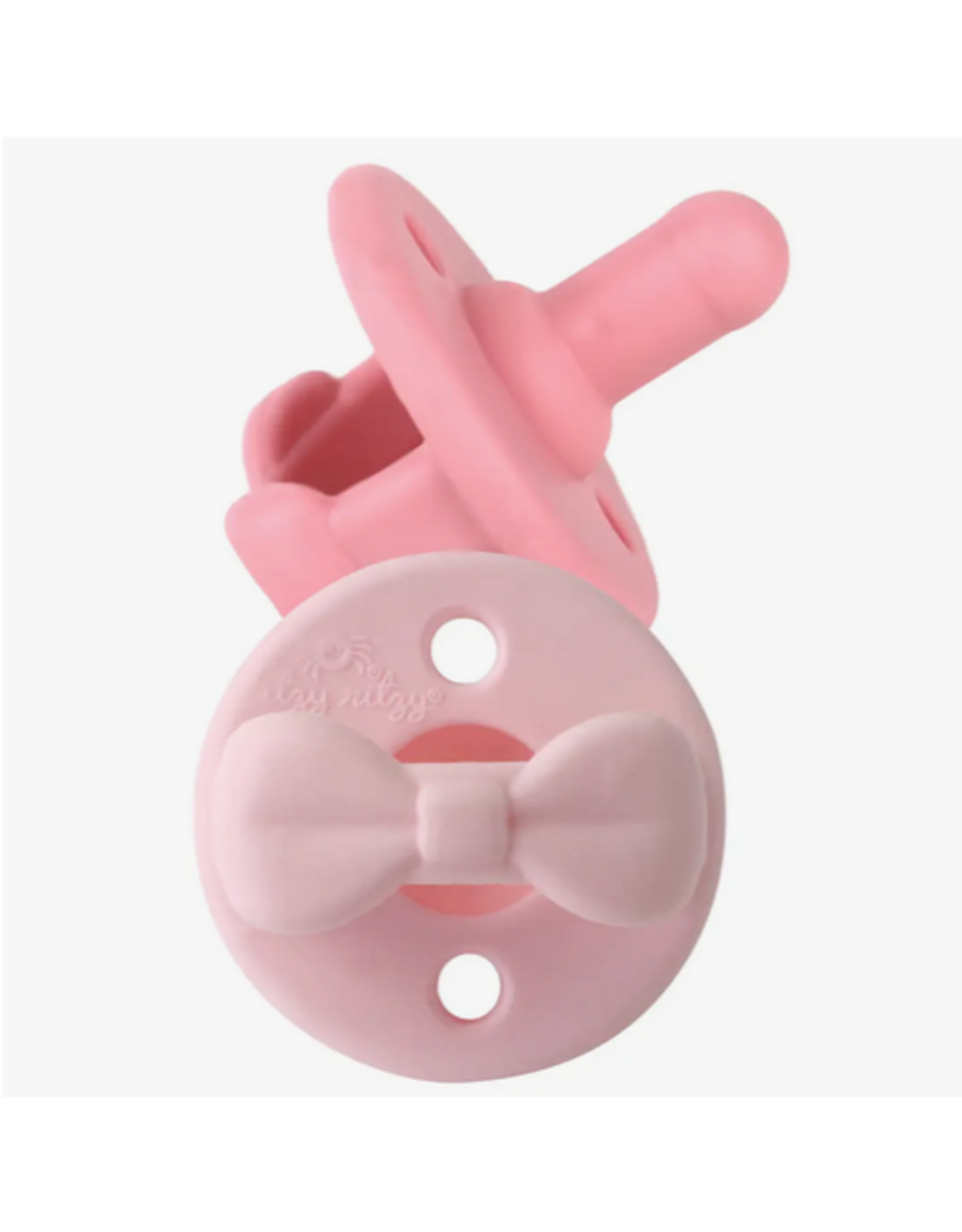Itzy Ritzy Sweetie Soother Pacifier Sets (2pk)-Pink Bows