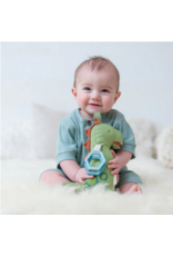 Itzy Ritzy Link & Love Activity Plush & Teether Toy-Dino