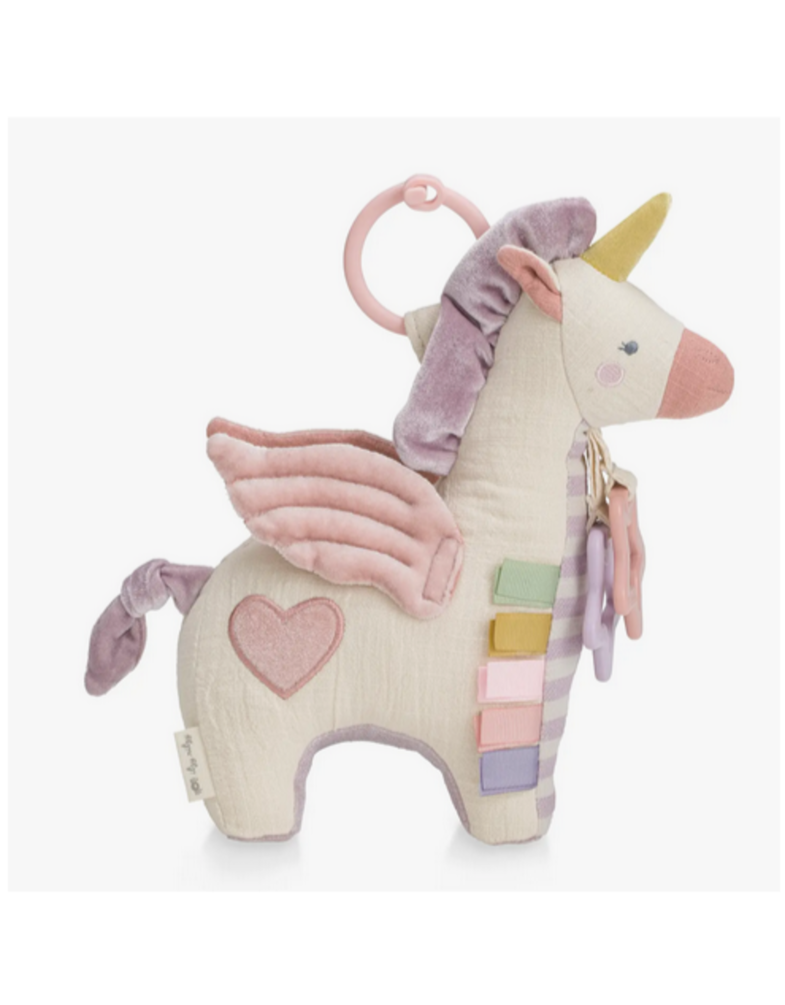 Itzy Ritzy Itzy  Link & Love Activity Plush & Teether Toy-Pegasus
