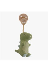 Itzy Ritzy Bitzy Pal Natural Rubber Pacifier & Stuffed Animal-Dino