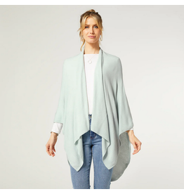 coco+carmen Kiara Light Weight Wrap-Seafoam-One Size