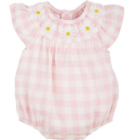 Mudpie Smocked Daisy Bubble