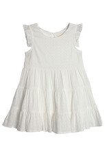 Mabel and Honey  White Gingham Dreams Dress