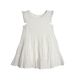 Mabel and Honey White Gingham Dreams Dress